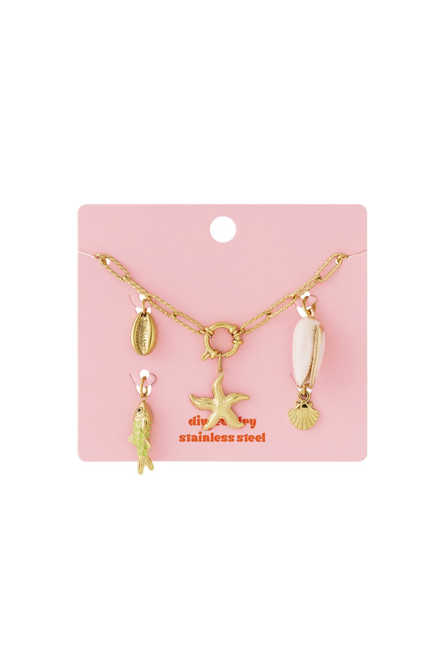 Starfish DIY ketting + bedels