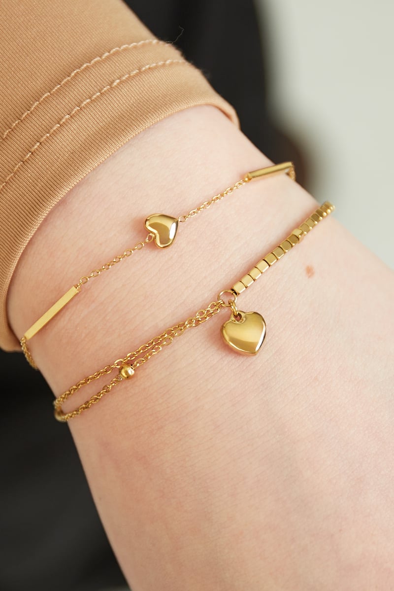 armband simple heart