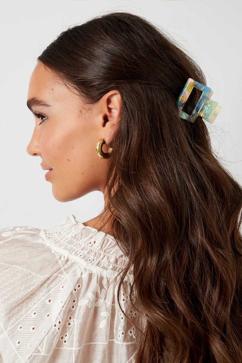 Haarclip in meerdere kleuren Bruin Sheet Material