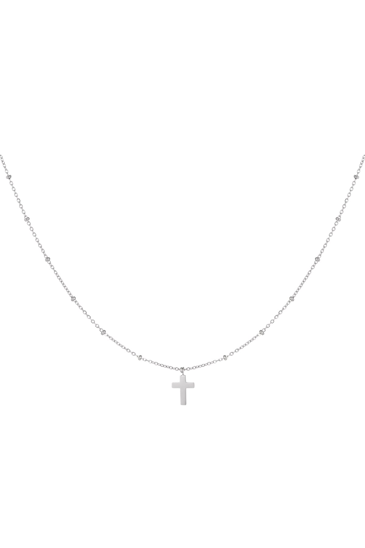 Ketting kruisje - Goud kleur Stainless Steel