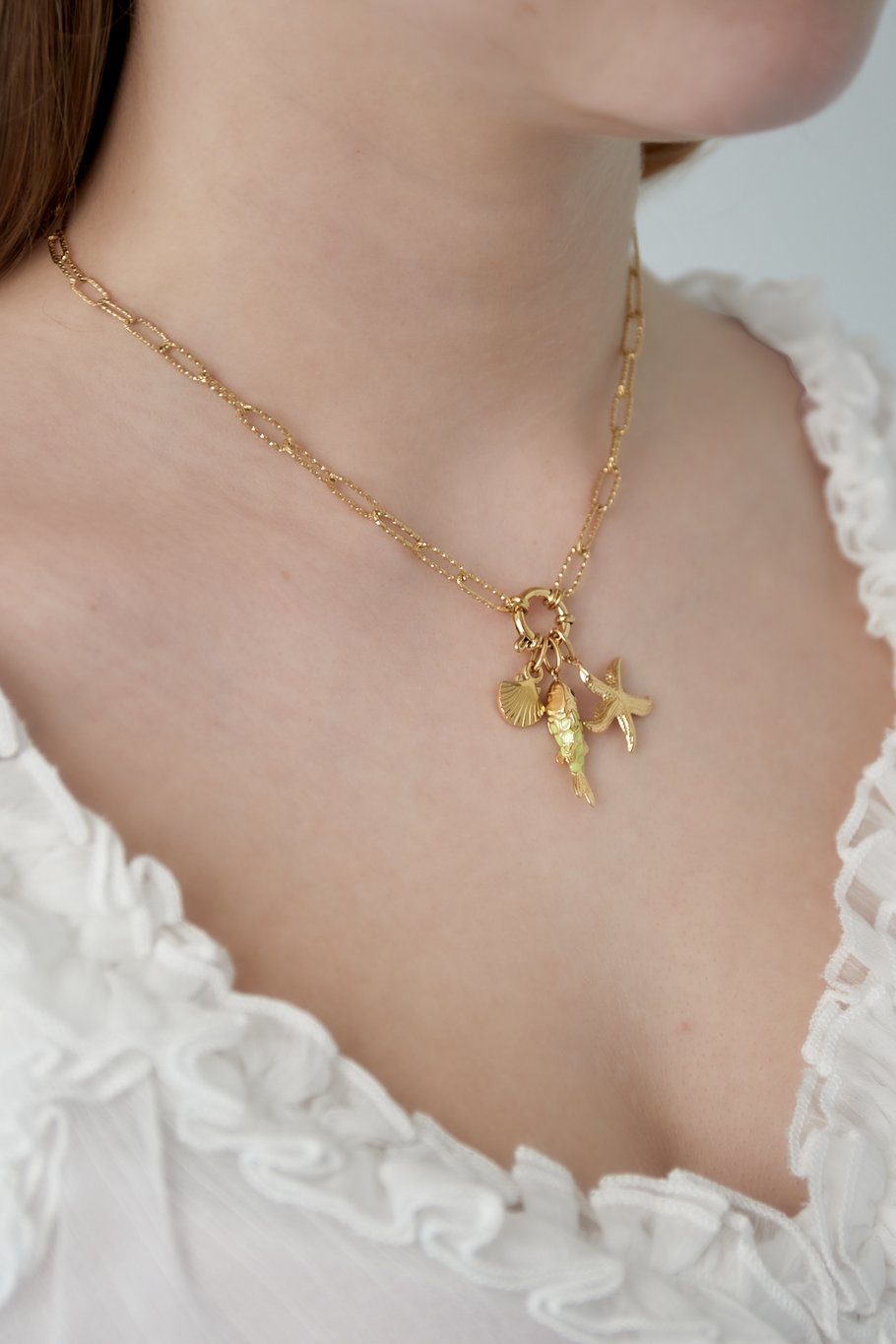 Starfish DIY ketting + bedels