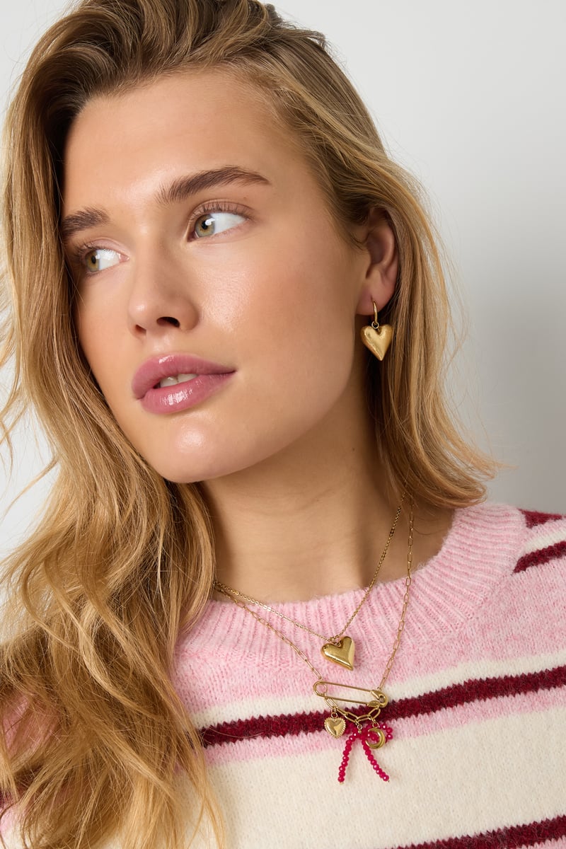 Love ketting - Goud of zilver